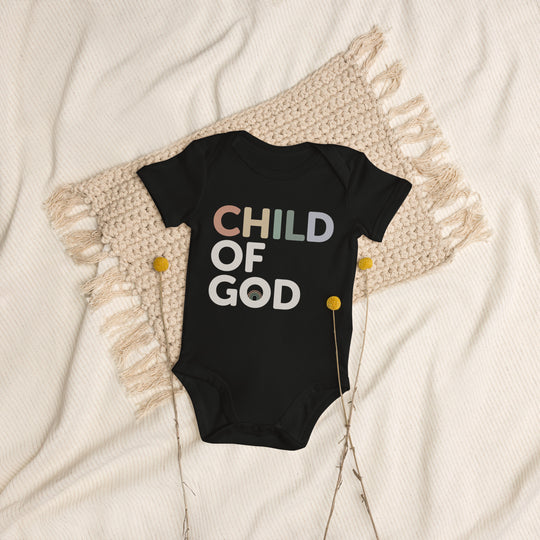 Child of God Organic Cotton Baby Bodysuit (More Colors)