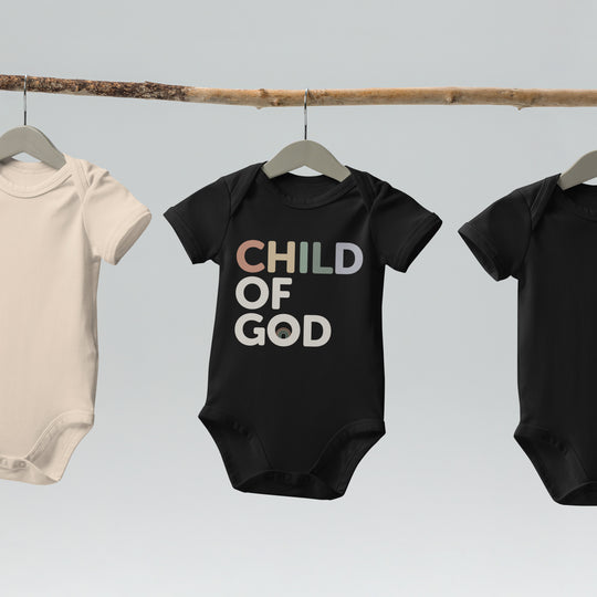 Child of God Organic Cotton Baby Bodysuit (More Colors)