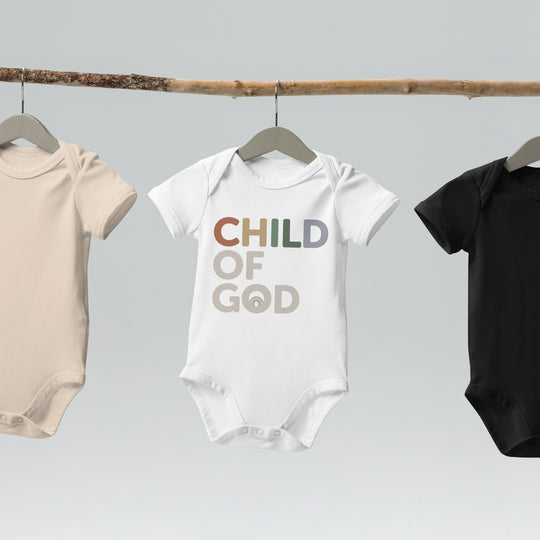 Child of God Organic Cotton Baby Bodysuit (More Colors)